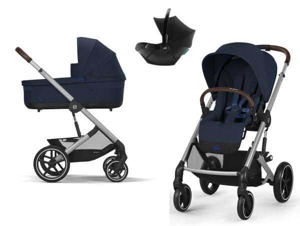 CYBEX BALIOS S Lux 2024 OCEAN BLUE + AUTOSEDAČKA BABY SAFE CORE ZDARMA