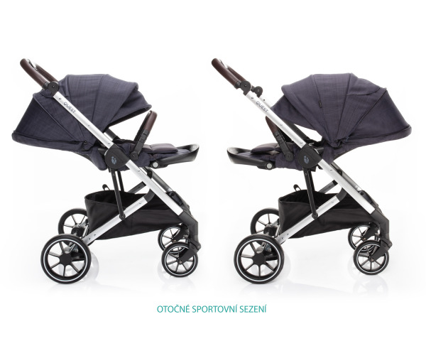 Set kočík Quest+ korba+ adaptéry, Midnight Navy/Silver 4