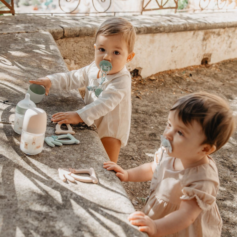 SUAVINEX | Cumlík SX PRO fyziologický WONDERLAND NEW 6/18m - zelený králik 2