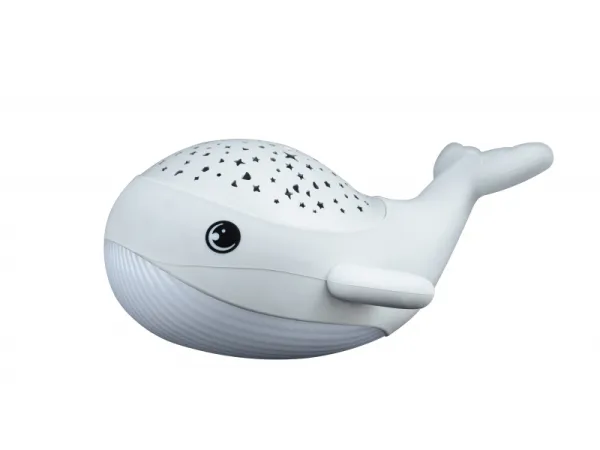 Nočné svetlo s projekciou WILLY WHALE