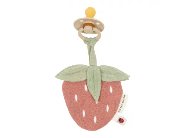 Prívesok na cumlík Jahoda 1