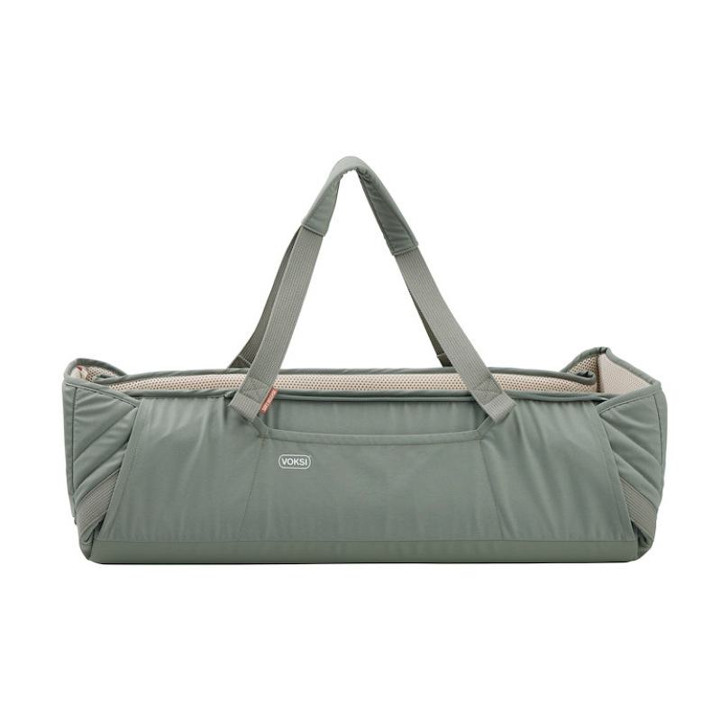 Voksi Carry Me meadow green cream leaf 2