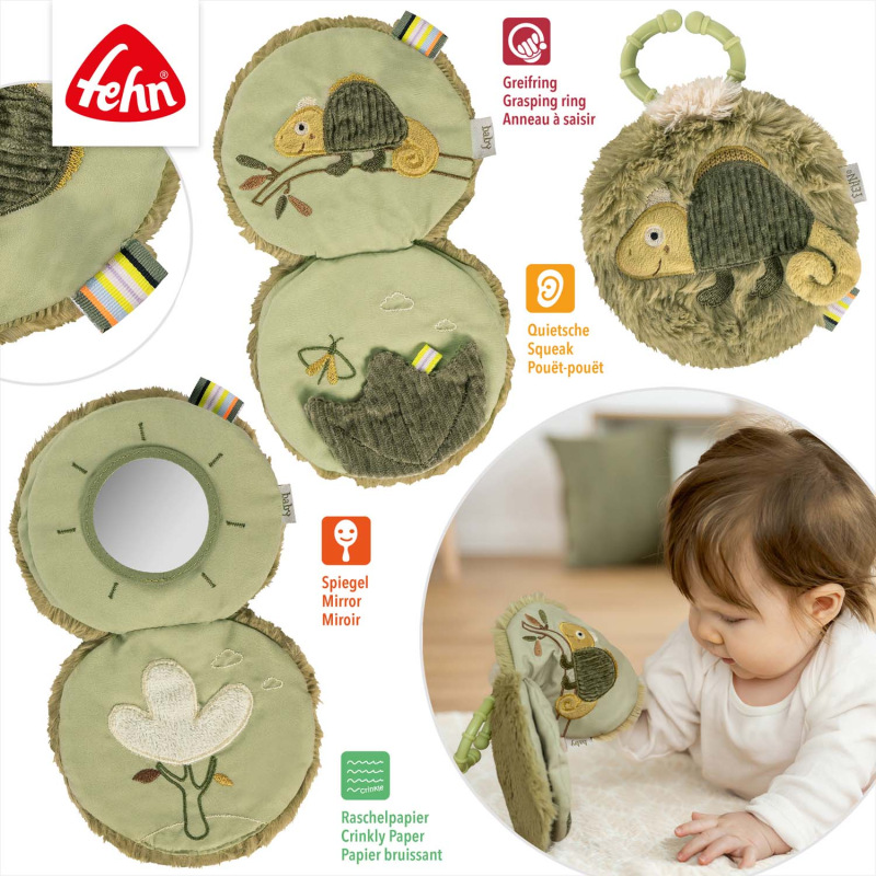 Plyšová knížka chameleon, Crazy 2