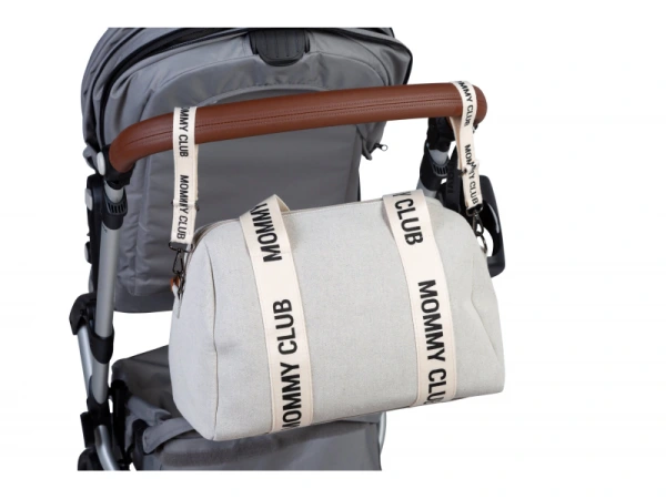 Prebaľovacia taška Mommy Club Signature Canvas Off White 6