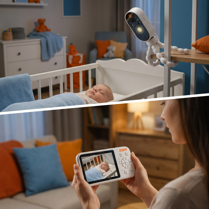 Digitálna video chůvička Omni, White 7