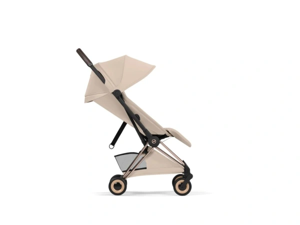 Cybex COYA Style 2026 rám RoseGold - Cozy Beige 1