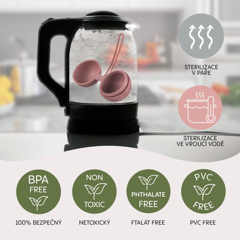 Silikónový kryt cumlíka uzatvárateľný, Mustard Yellow 6