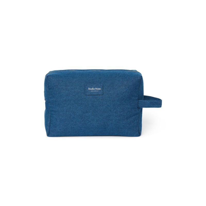 STUDIO NOOS - Denim Toiletry - toaletní taštička | Dark Blue