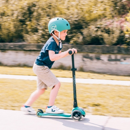 Scoot & Ride Detská kolobežka Highwaykick 3 LED forest 3