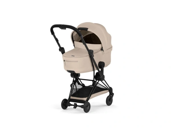 Kočík Cybex Coya Comfort 2026 rám matt black - Cozy Beige 5