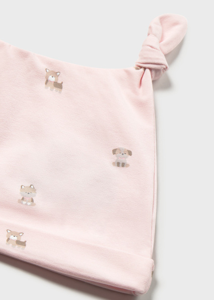 Mayoral dlhý overal s čiapočkou Baby Rose 1