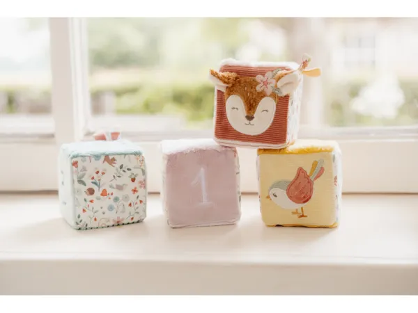 Kocky textilné 4 ks Fairy Garden 7