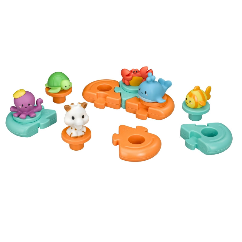 Vulli Puzzle so zvieratkami do vane - NEW 5