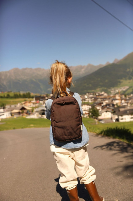 STUDIO NOOS - Puffy Mini BACKPACK - batôžtek | Brown 1