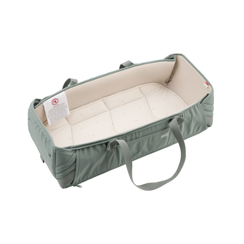 Voksi Carry Me meadow green cream leaf 1