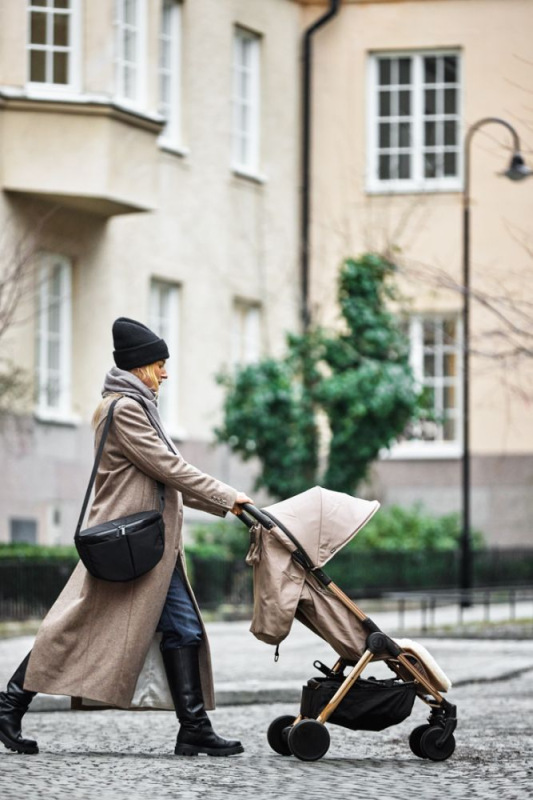 ELODIE DETAILS Organizér Half Moon na kočík, Black 3