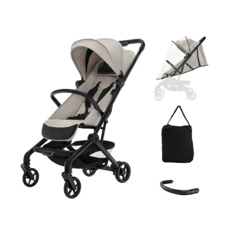 Ľahký kočík do lietadla Zopa Jet - IVORY BEIGE