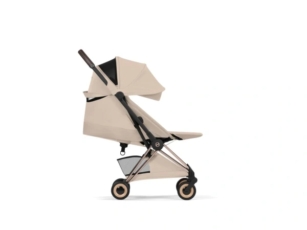 Cybex COYA Style 2026 rám RoseGold - Cozy Beige 2