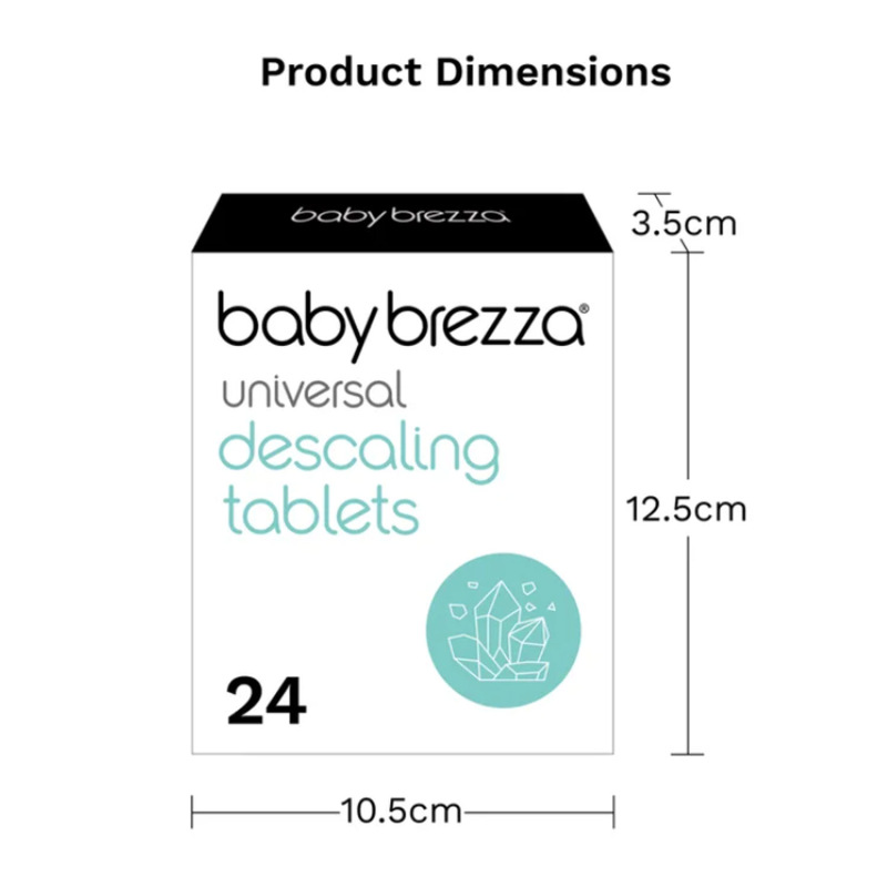 Baby Brezza Washer Pro – univerzálne odvápňovacie tablety 24 ks 3