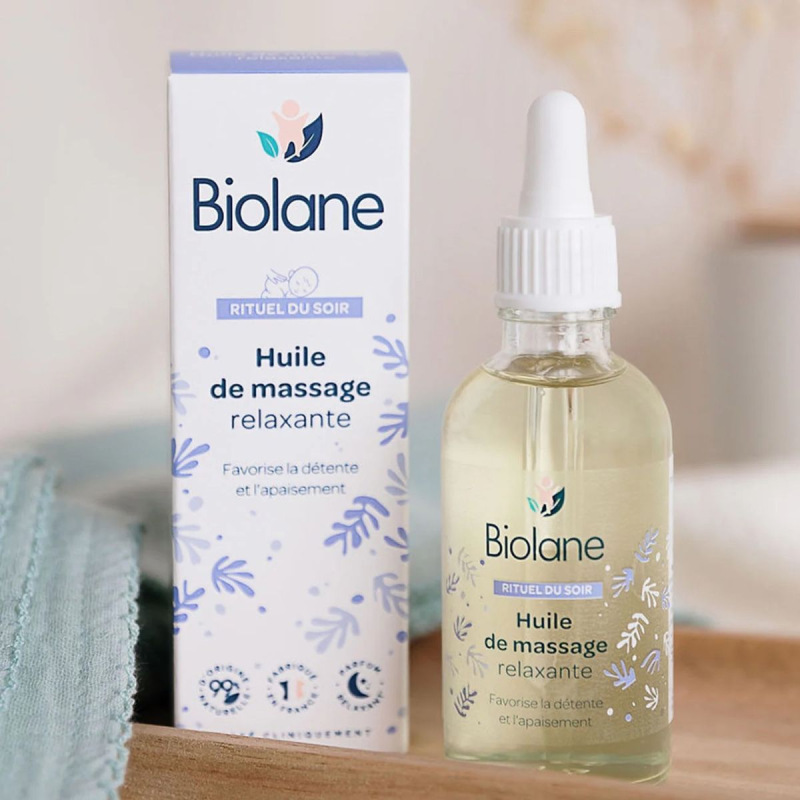 BIOLANE Relaxačný masážny olej 50ml 1