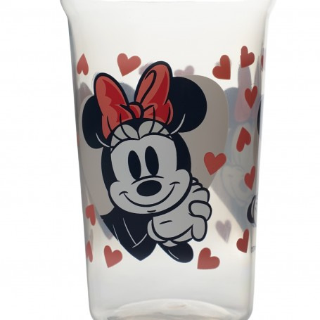 Nevytekajúci pohár s viečkom 295 ml, Minnie New 2