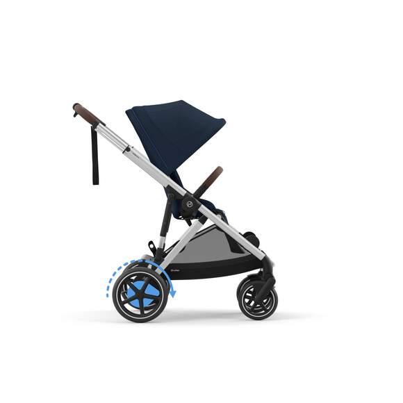 CYBEX Športový kočík E-GAZELLE, faarba OCEAN BLUE (silver rám)