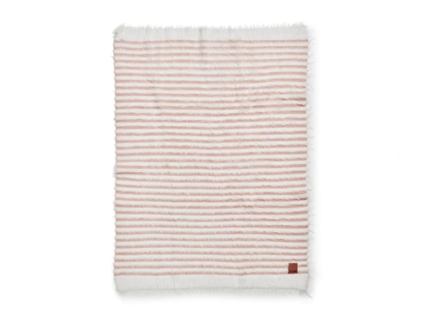 Furry Knit Blanket Elodie Details - Faded Rose 2