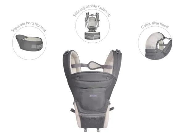 Nosič 3v1 Chloe Mesh Mint 1