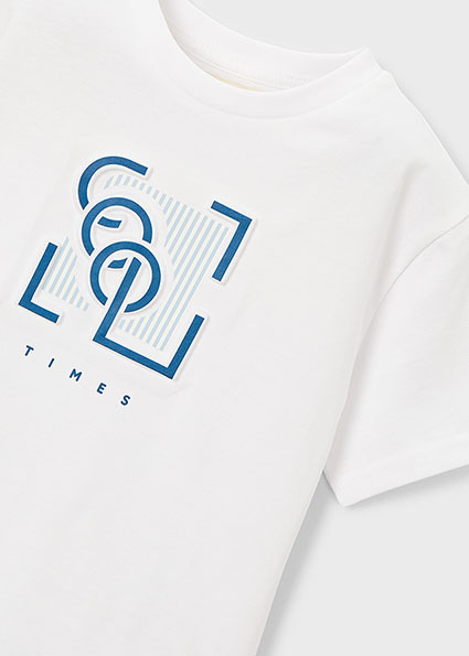 Mayoral chlapčenské tričko White 4