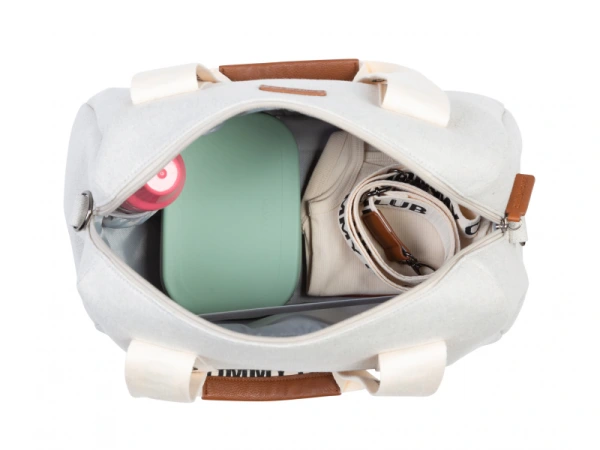 Prebaľovacia taška Mommy Club Signature Canvas Off White 4