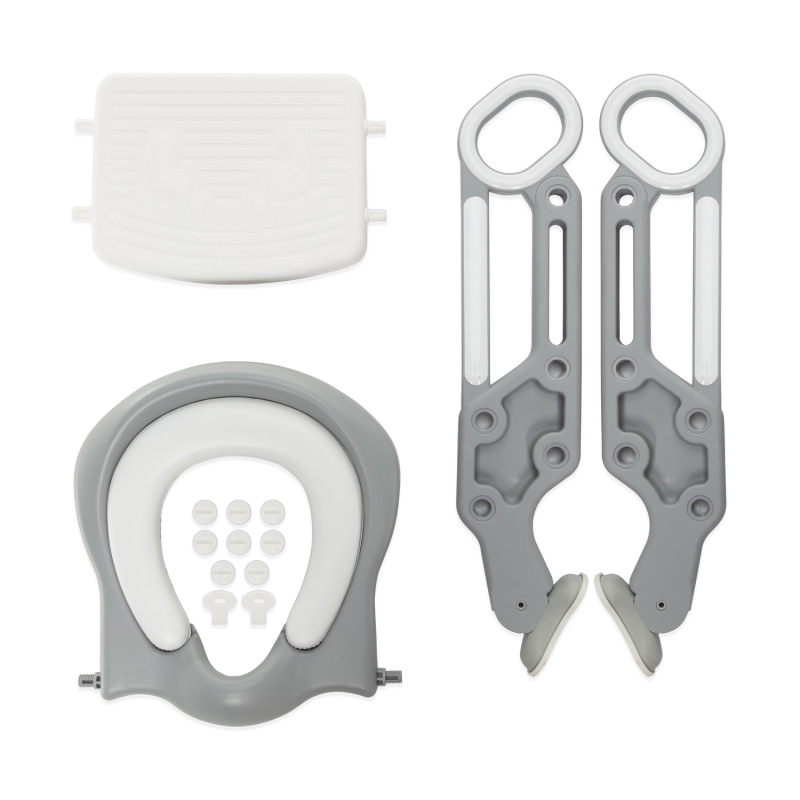 Schůdky na WC Loostep, Dove Grey 5