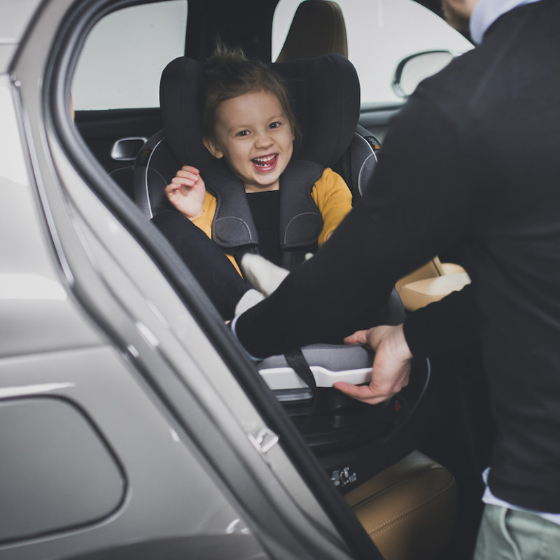 BeSafe iZi Turn B i-Size anthracite mesh 9