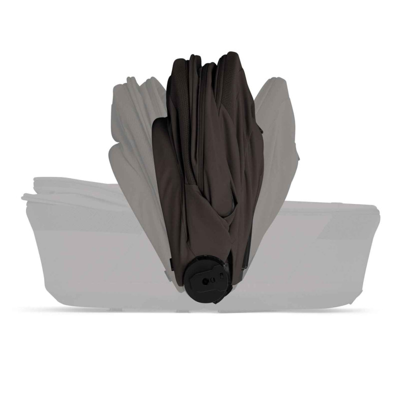 Cybex Balios S Lux 2026 s hlbokou skladacou vaničkou Chocolate Brown 1