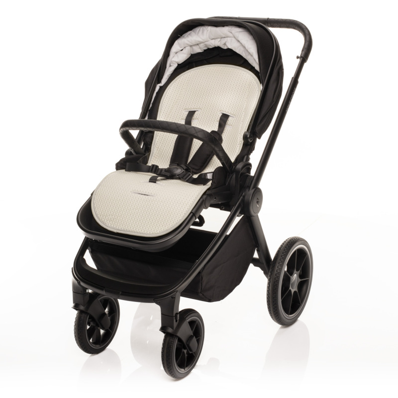 Priedušná podložka do kočíka Breeze, Emoji Beige 6