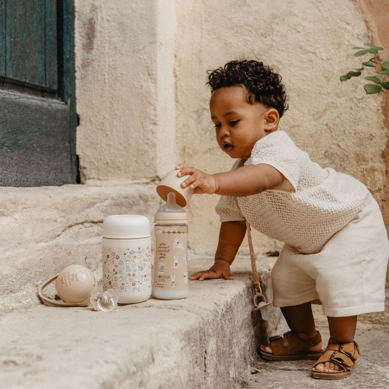 SUAVINEX | DUO krabička na cumlíky WONDERLAND NEW - modrý králik 2