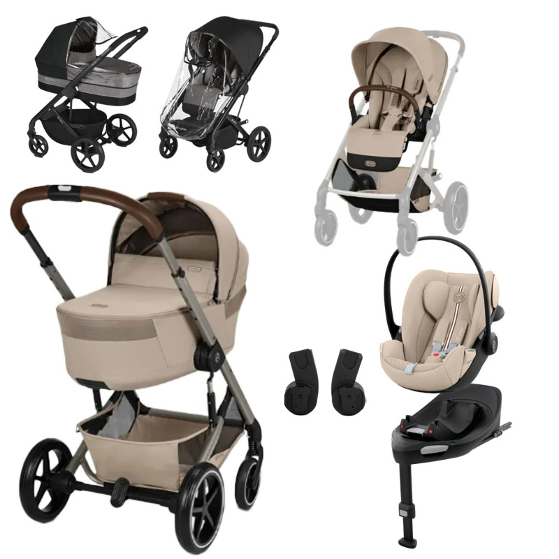 CYBEX Balios S Lux 2026 Set XL Fold Cot – Beige