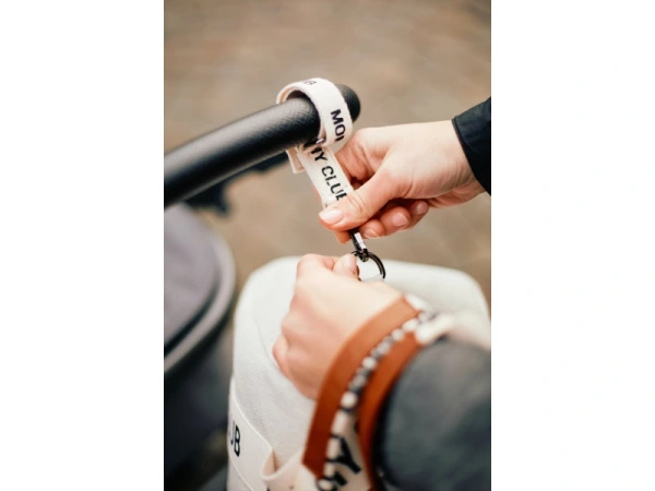 Prebaľovacia taška Mommy Club Signature Canvas Off White 12