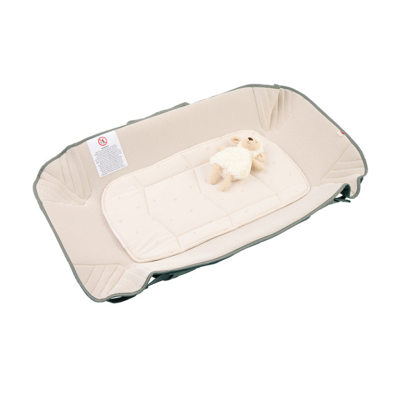 Voksi Carry Me meadow green cream leaf 3