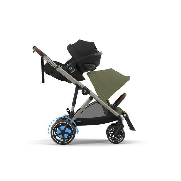 Elektrický kočík Cybex eGazelle Moss Green 3
