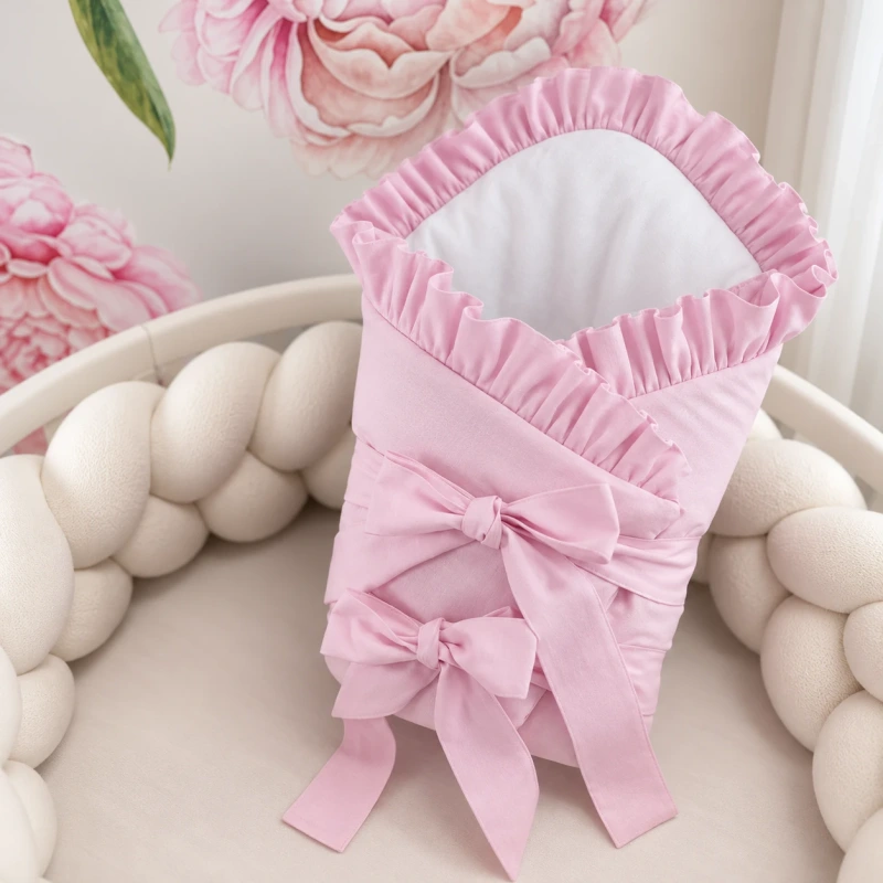 Zavinovačka pre bábätká Bavlna Classic - BABY PINK 1