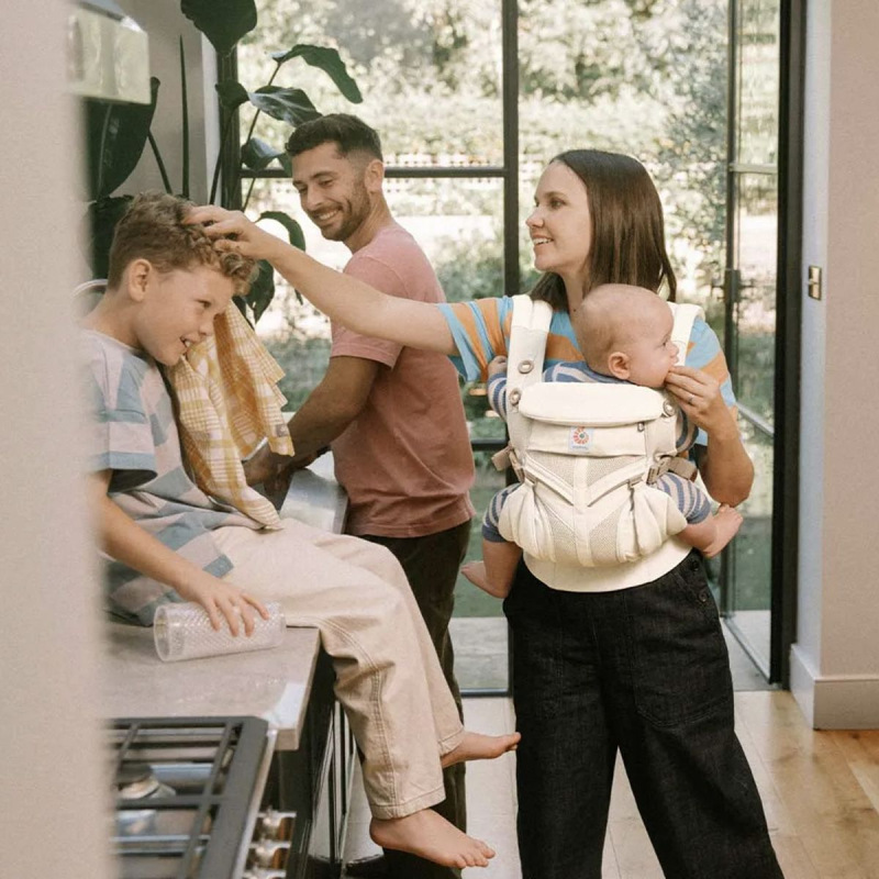 ERGOBABY | OMNI Classic Mesh - Luminous Ivory 5