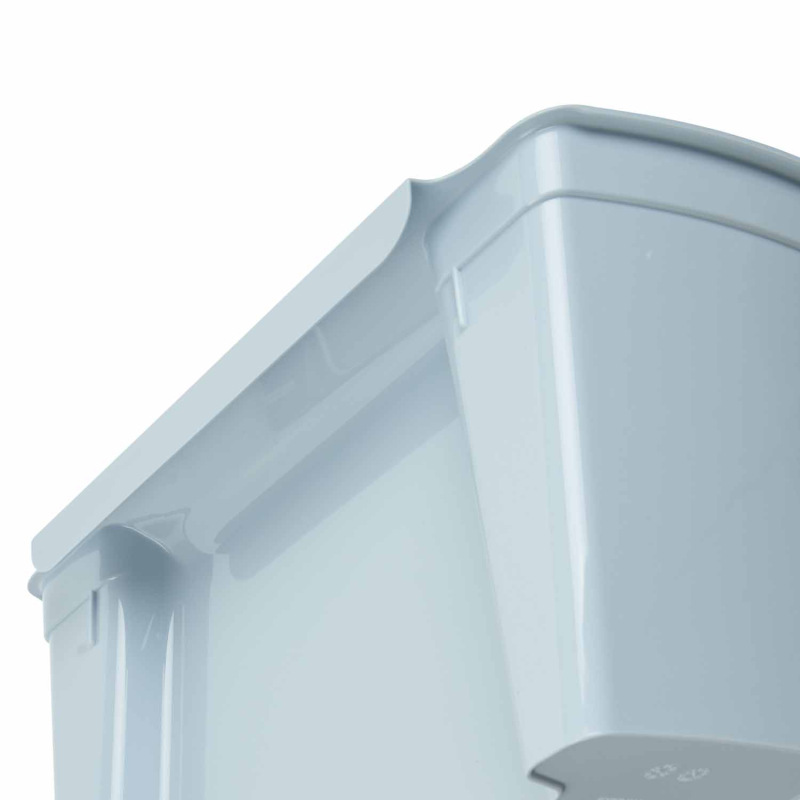 Univerzální závěsný box na přebalovací pult "Mickey", Kouřově modrá 3