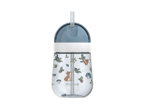 Hrnček so slamkou 300 ml 9m+ Forest Friends