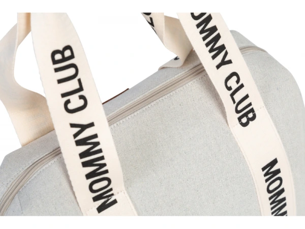 Prebaľovacia taška Mommy Club Signature Canvas Off White 5