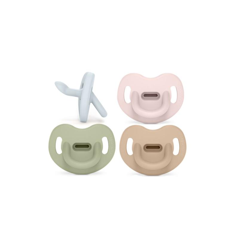 SUAVINEX | Cumlík anatomický SILIKÓN 0-6 m SX PRO - COLOUR ESSENCE - NOVINKA 1