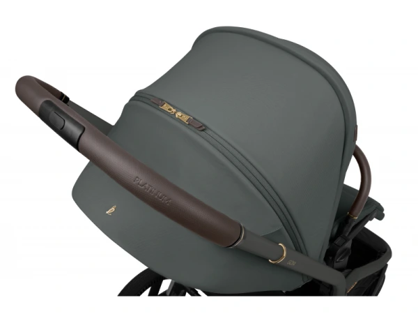 KikkaBoo Kočík 2v1 Goya Platinum OLIVE 17