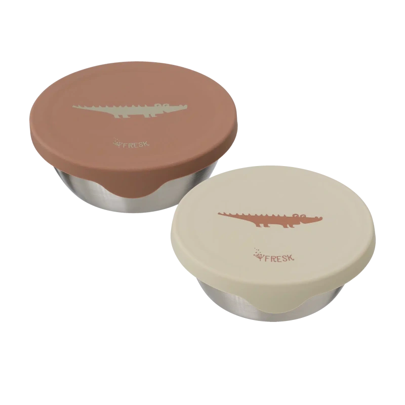 FRESK Súprava snack boxov 2ks Crocodile