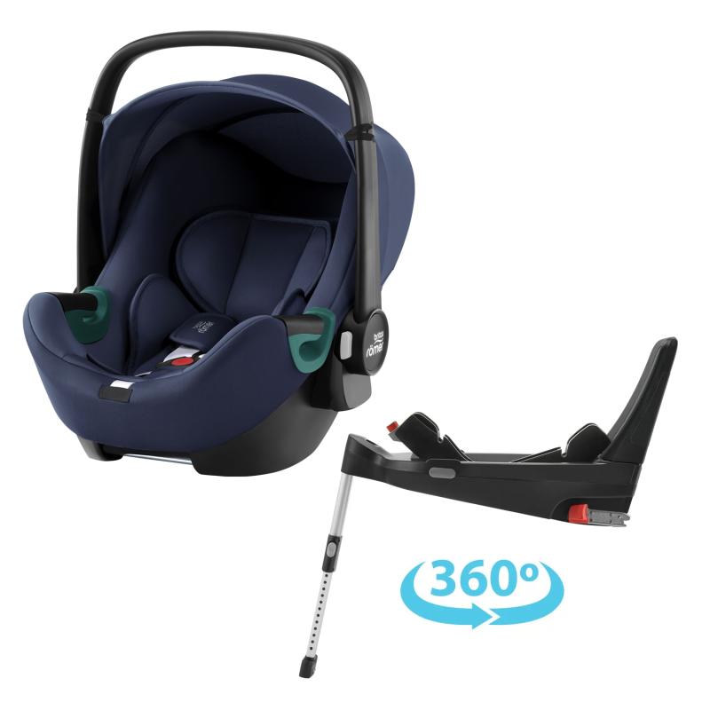 Autosedačka Baby-Safe 3 i-Size Flex Base 5Z Bundle, Indigo Blue