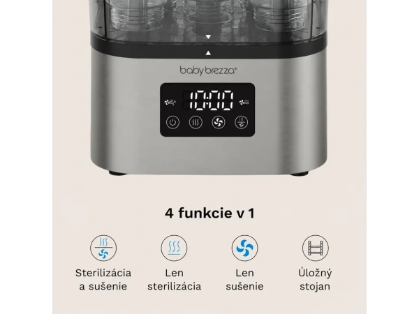 Baby Brezza SuperFast Sterilizer Dryer – Stainless 5