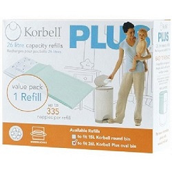 Náhradná náplň do koša Plus 3